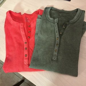 Aerie long sleeve Henley